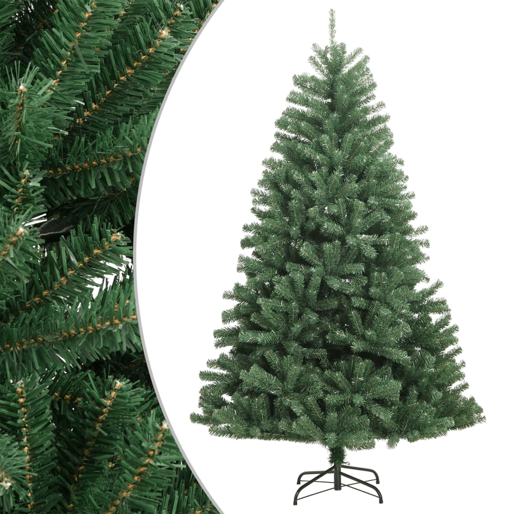 Artificial Hinged Christmas Tree with Stand Green 120 cm